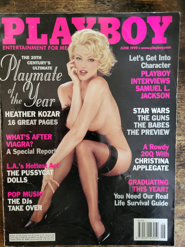 Playboy Magazine June 1999